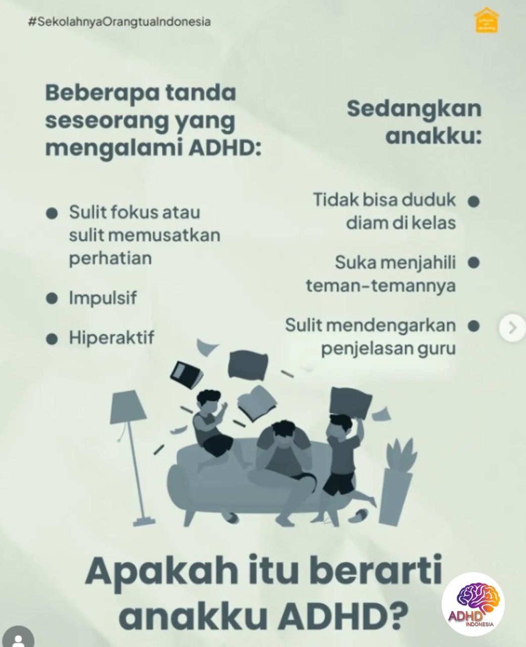 Ciri dan Gejala ADHD pada Anak Usia Dini di Provinsi Sumatera Barat