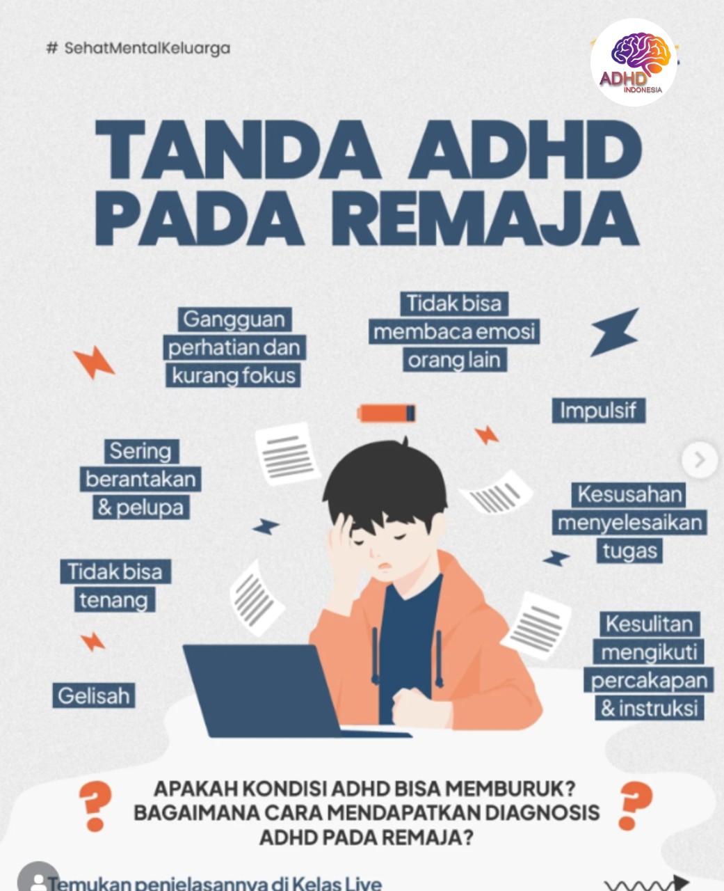 Screening ADHD Non-Diagnostik: Edukasi Awal bagi Orang Tua di Provinsi Sumatera Barat